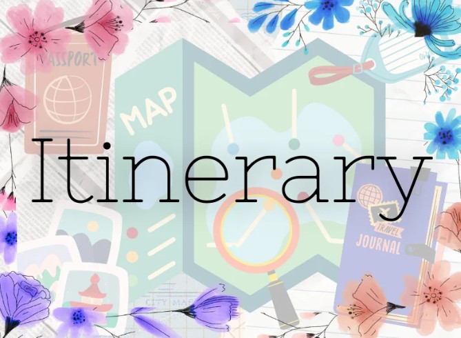 Itinerary Template